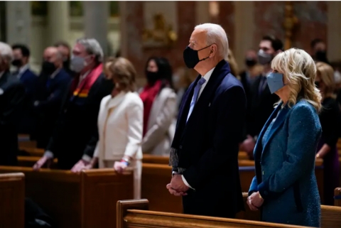 St. Matthew&#039;s Cathedral, where Biden attended pre-inauguration Mass, has long been a place where politics and faith meet